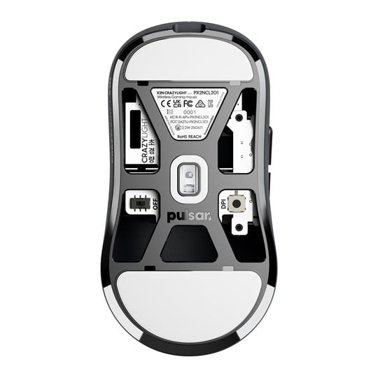 Pulsar X2N CrazyLight Black Optical Wireless Gaming Mouse : image 2