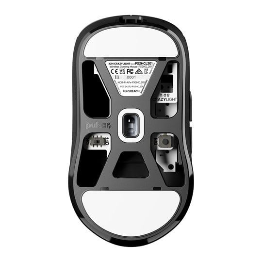 Pulsar X2H CrazyLight Black Optical Wireless Gaming Mouse : image 2