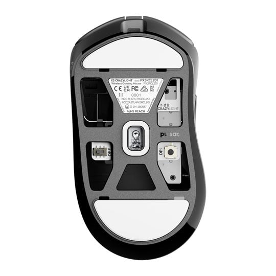 Pulsar X3 CrazyLight Black Optical Wireless Gaming Mouse : image 2