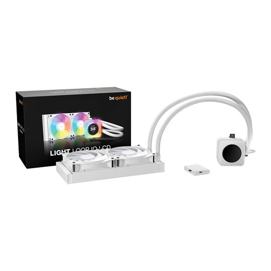 be quiet! Light Loop IO LCD White All-In-One 240mm Liquid CPU Cooler : image 1