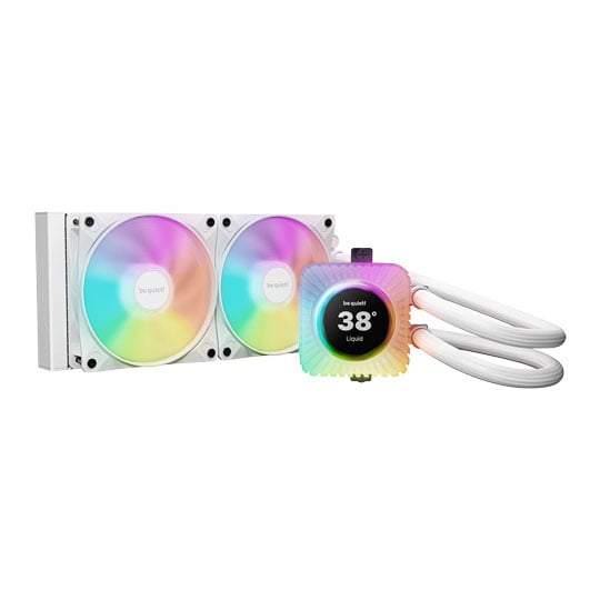be quiet! Light Loop IO LCD White All-In-One 240mm Liquid CPU Cooler : image 2
