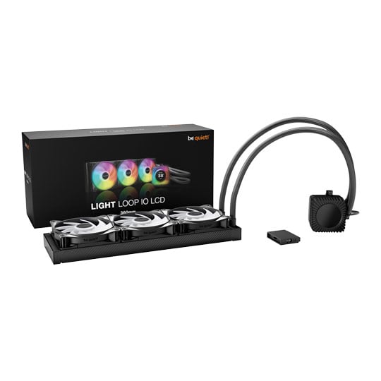 be quiet! Light Loop IO LCD Black All-In-One 360mm Liquid CPU Cooler : image 1