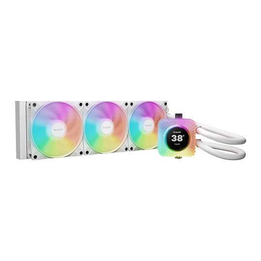 be quiet! Light Loop IO LCD White All-In-One 360mm Liquid CPU Cooler : image 2