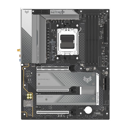 Refurbished Sapphire NITRO+ B850A AM5 DDR5 PCIe 5.0 ATX Motherboard : image 2