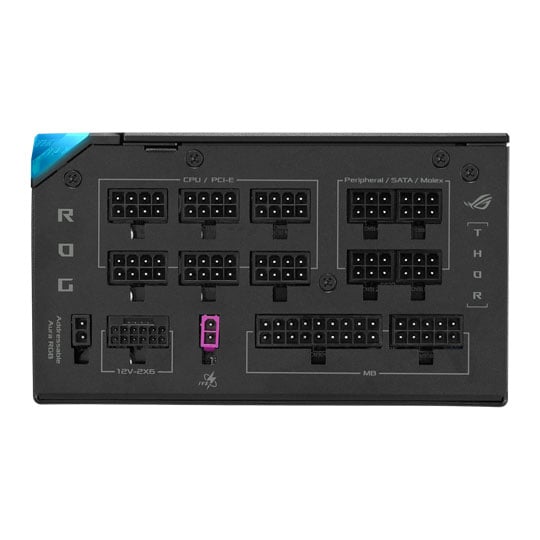 ASUS ROG Thor 1200W Platinum III Fully Modular Voltage GPU Stabiliser ATX 3.1 Black Power Supply : image 4