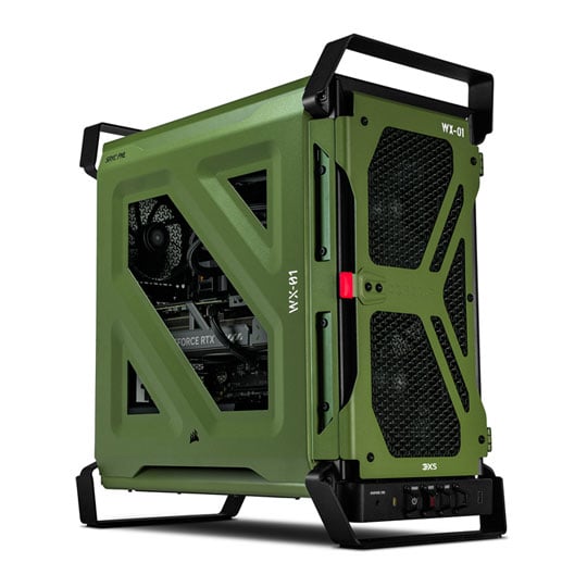 3XS Warthog, 32GB RTX 5090, AMD Ryzen 7 9850X3D, 64GB DDR5, 4TB M.2 SSD, SCAN Gaming PC : image 1