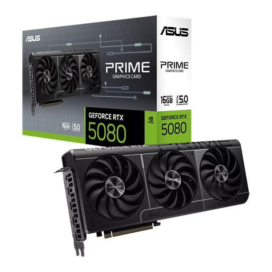ASUS PRIME NVIDIA GeForce RTX 5080 16GB Blackwell Graphics Card : image 1