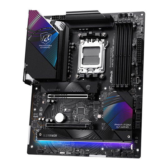 Refurbished ASRock AMD X870 Riptide WiFi AM5 DDR5 PCIe 5.0 ATX Motherboard : image 3