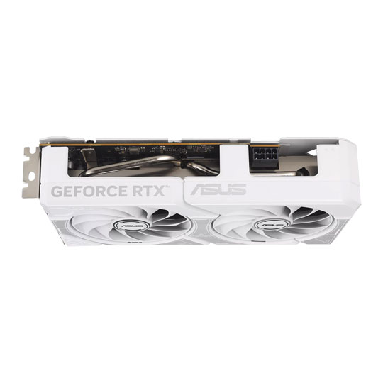 ASUS NVIDIA GeForce RTX 5060 DUAL OC WHITE 8GB Blackwell Graphics Card : image 3