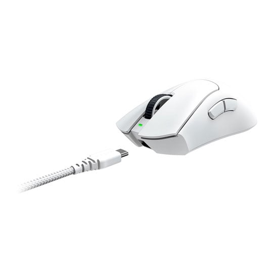 Refurbished Razer DeathAdder V3 Pro White Optical Wireless Gaming Mouse : image 2