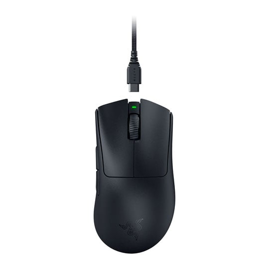 Refurbished Razer DeathAdder V3 Pro Black Optical Wireless Gaming Mouse : image 1