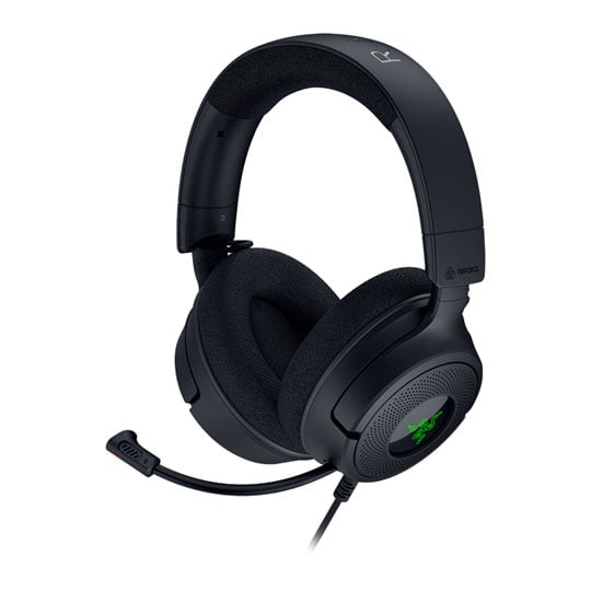 Refurbished Razer Kraken V4 X Black Wired Gaming Headset : image 1