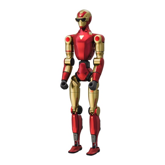 Unitree R1 EDU Standard Intelligent Bionic Humanoid Robot Red / Gold : image 1