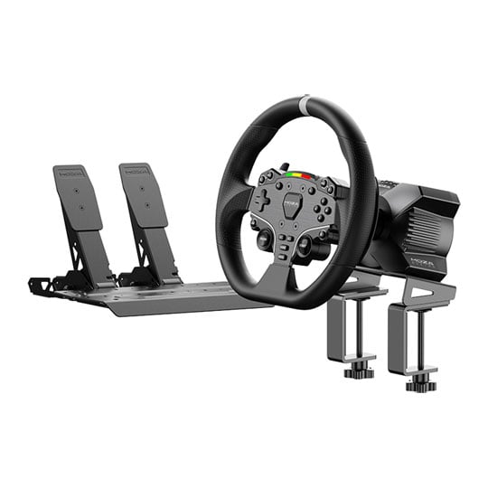 MOZA Racing R3 Aluminium Adjustable Racing Wheel and Pedal Bundle : image 1