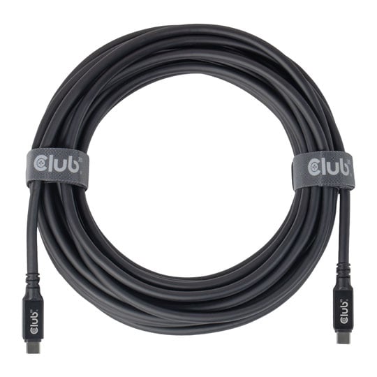 Club3D CAC-2509 9m Black 100W PD USB 4 Type-C Cable : image 2