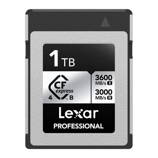 Lexar Professional Silver CFexpress 4.0 Type B Memory Card 512GB : image 1