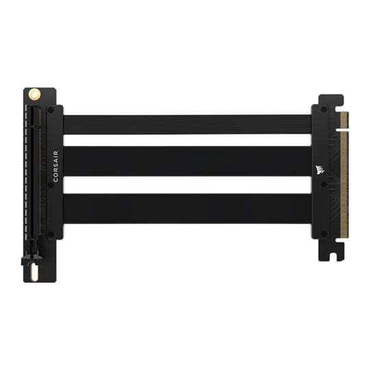 CORSAIR Premium PCIe 5.0 x16 Black 175mm GPU Riser Cable : image 1
