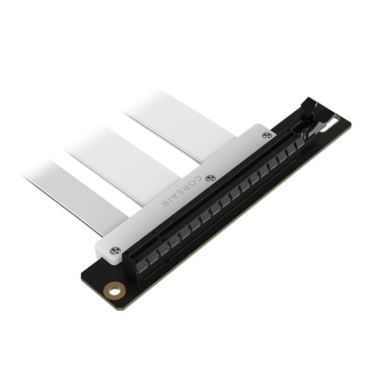 CORSAIR Premium PCIe 5.0 x16 White 175mm GPU Riser Cable : image 4