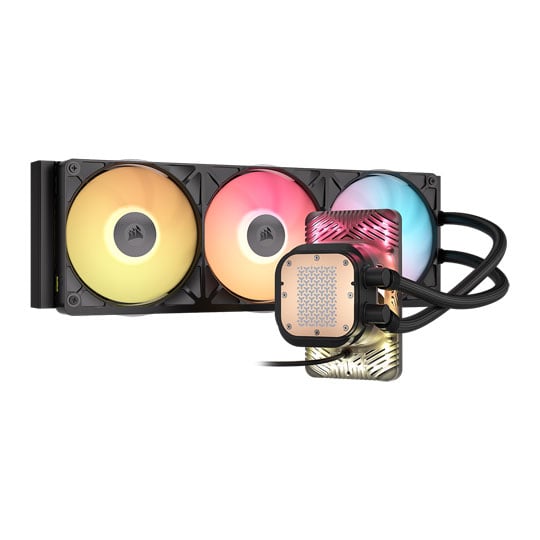 CORSAIR iCUE LINK TITAN II 360 RX LCD Black All in One Liquid CPU Cooler