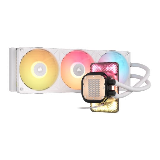 CORSAIR iCUE LINK TITAN II 360 RX LCD White All in One Liquid CPU Cooler