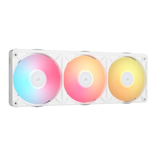 CORSAIR iCUE LINK RX360 II Unified Frame RGB White PWM Fan : image 1
