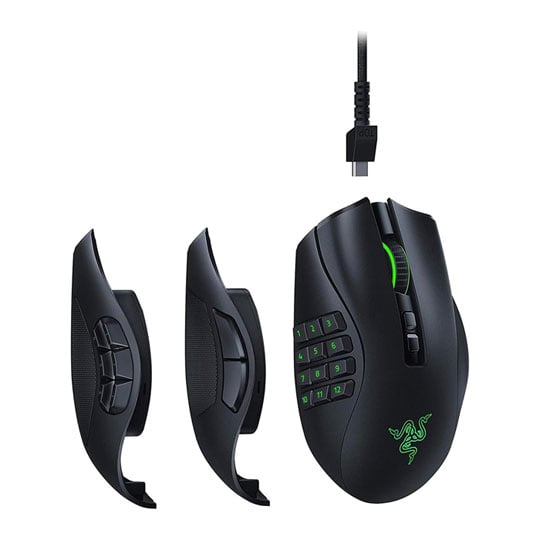 Razer Naga V3 Pro Black MMO Wireless Gaming Mouse : image 1