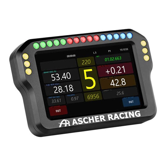 Ascher Racing 4" Touchscreen Racing Simulation Dashboard : image 2
