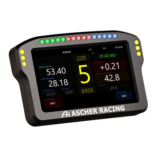 Ascher Racing 5" Touchscreen Racing Simulation Dashboard : image 2