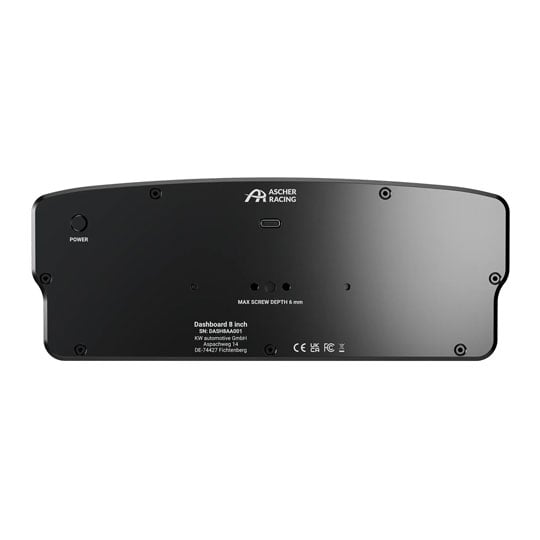 Ascher Racing 8" Touchscreen Racing Simulation Dashboard : image 4