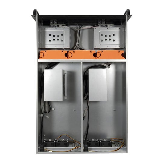 Inter-Tech 4U-465M2 Black / Grey 4U Rackmount Server Case : image 2