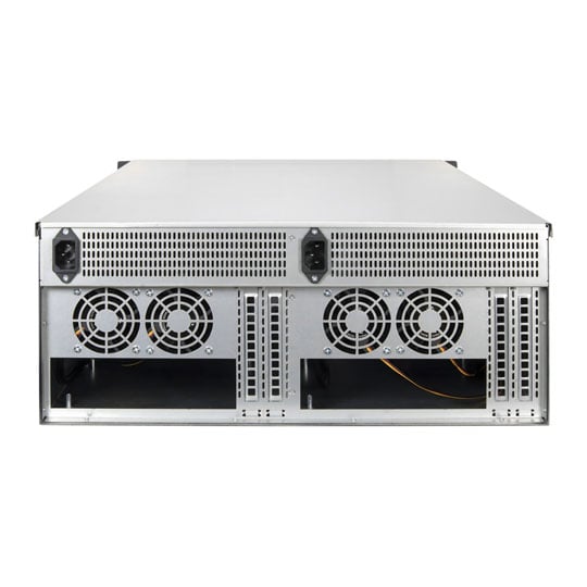Inter-Tech 4U-465M2 Black / Grey 4U Rackmount Server Case : image 3