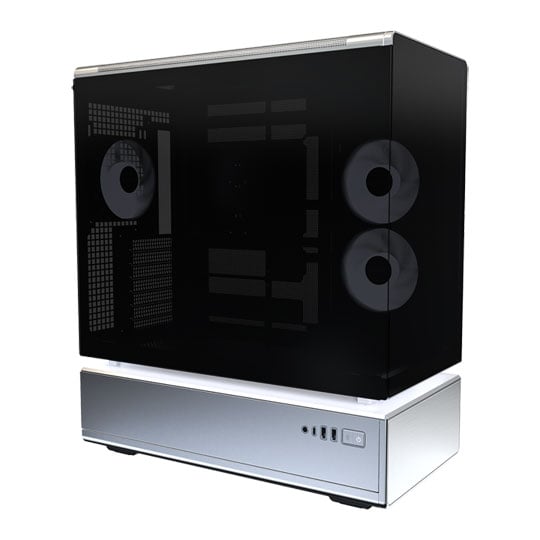 Montech TG7 Silver RGB Mid Tower Tempered Glass PC Case Montech TG7 Silver RGB Mid Tower Tempered Glass PC Case