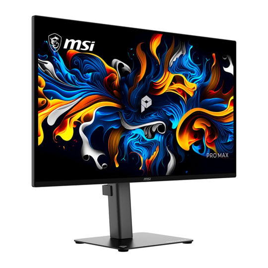 MSI PRO MAX 271UPX12G 27" 4K 120Hz AMD FreeSync Premium Pro HDR400 QD-OLED Gaming Monitor : image 2