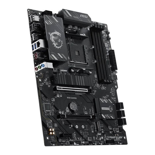 MSI B550 GAMING AM4 DDR4 PCIe 4.0 ATX Motherboard : image 2