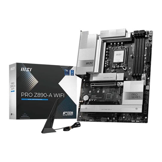 MSI PRO Z890-A Wi-Fi Intel 1851 DDR5 PCIe 5.0 ATX Motherboard : image 1