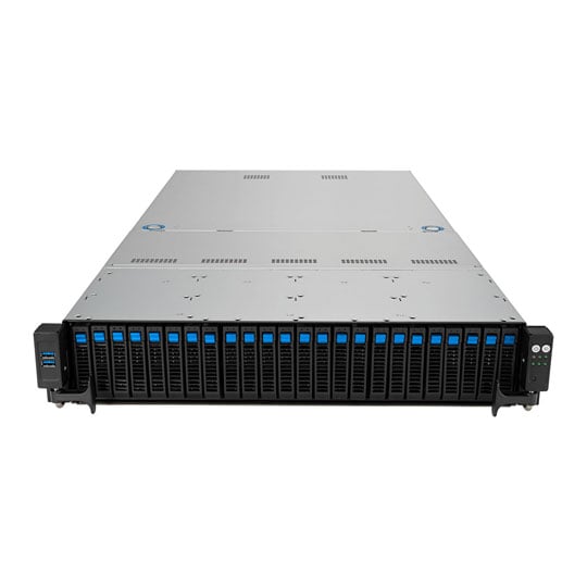 Refurbished ASUS RS520A-E12 AMD EPYC 9004 Series SP5 2U 24 Bay OCP Barebone Server (1600W PSU) : image 2