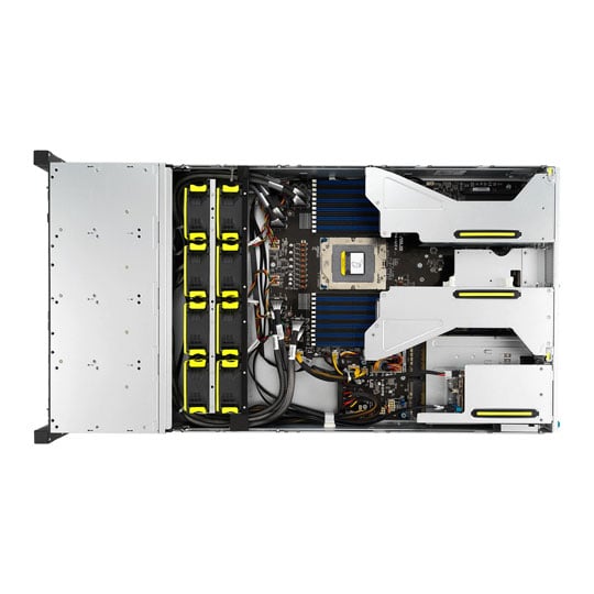 Refurbished ASUS RS520A-E12 AMD EPYC 9004 Series SP5 2U 24 Bay OCP Barebone Server (1600W PSU) : image 3