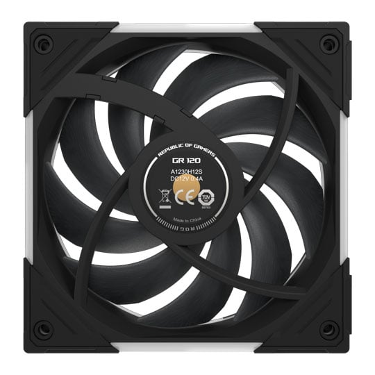 ASUS ROG Eurux GR120 Black Reverse Blade ARGB PWM Triple Fan Pack : image 3
