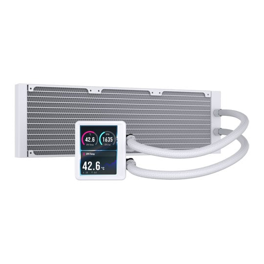 CORSAIR NAUTILUS II 360 RS LCD White All in One Liquid CPU Cooler CORSAIR NAUTILUS II 360 RS LCD White All in One Liquid CPU Cooler