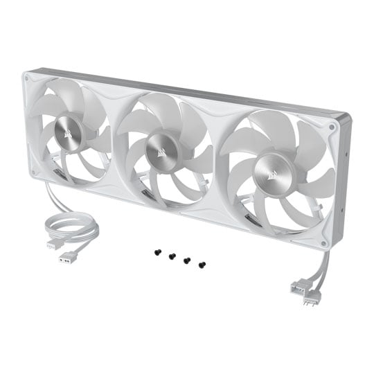 CORSAIR RS360 II ARGB Unified Frame White PWM Fan : image 4