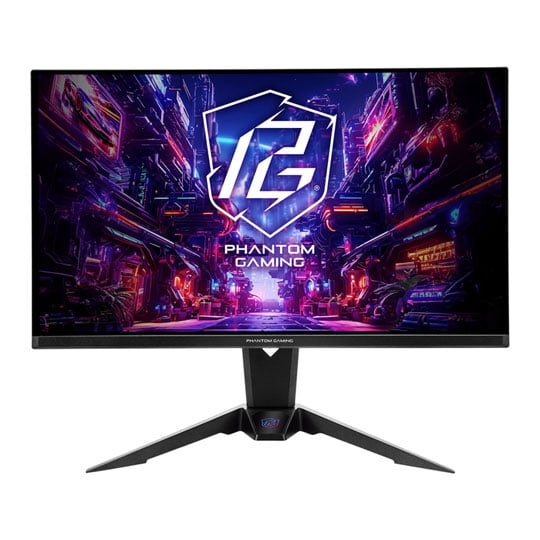 Open Box ASRock 27" Phantom Gaming PGO27QFV QHD 360Hz FreeSync Premium Pro QD-OLED Gaming Monitor : image 1