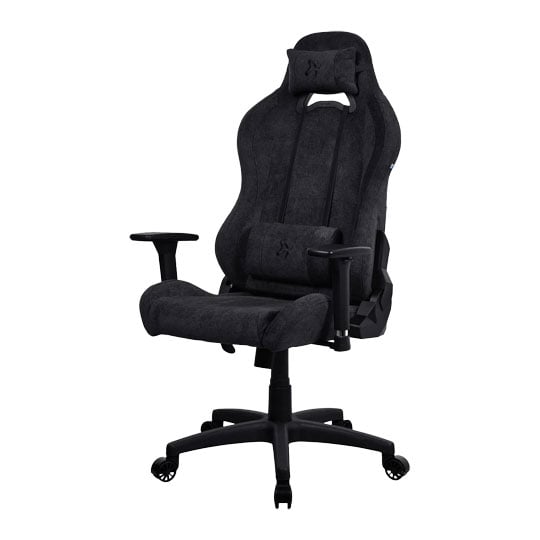 Arozzi Toretta Soft Fabric Black Adjustable Gaming Chair : image 2
