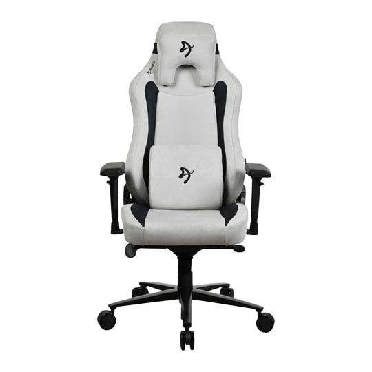 Arozzi Vernazza Supersoft Grey Fabric Adjustable Gaming Chair Arozzi Vernazza Supersoft Grey Fabric Adjustable Gaming Chair