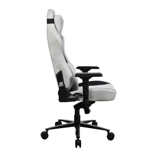 Arozzi Vernazza Supersoft Grey Fabric Adjustable Gaming Chair : image 3