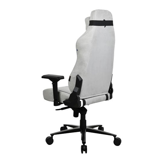 Arozzi Vernazza Supersoft Grey Fabric Adjustable Gaming Chair : image 4