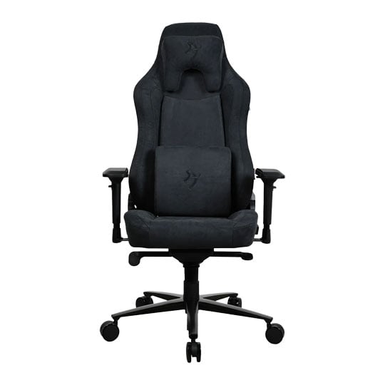 Arozzi Vernazza Supersoft Black Fabric Adjustable Gaming Chair Arozzi Vernazza Supersoft Black Fabric Adjustable Gaming Chair