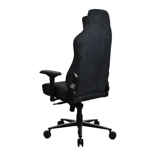 Arozzi Vernazza Supersoft Black Fabric Adjustable Gaming Chair : image 4