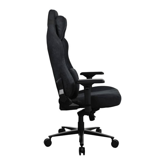 Arozzi Vernazza XL Supersoft Grey Fabric Adjustable Gaming Chair : image 3