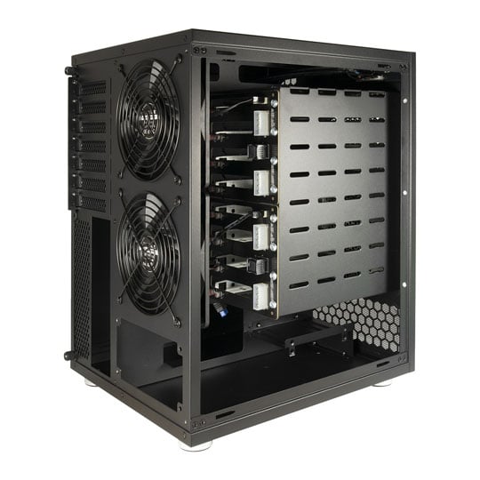 Inter-Tech NAS-8 Black Small Form Factor NAS Server Case : image 2