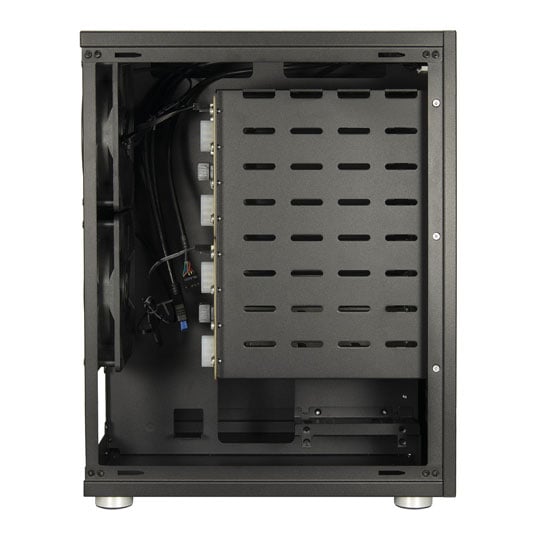 Inter-Tech NAS-8 Black Small Form Factor NAS Server Case : image 3